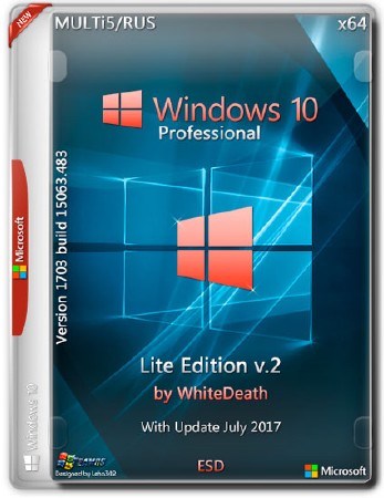 Windows 10 Pro Lite Edition x64 15063.483 v.2 (MULTi-5/RUS/2017)