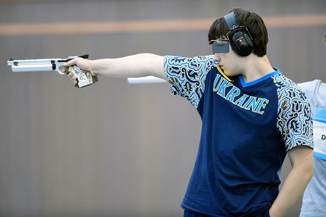 Мужская сборная Украины – чемпион Европы в стрельбе из пистолета с 25 м
