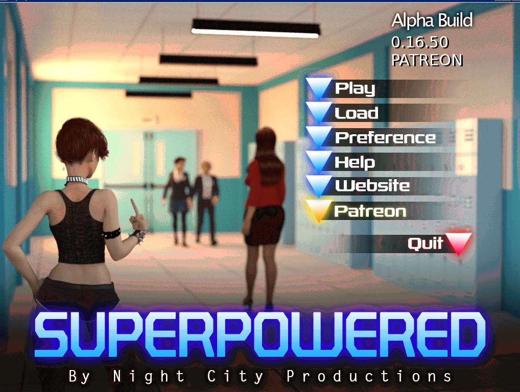 Night City Productions Superpowered Version 0.16.50 Modded