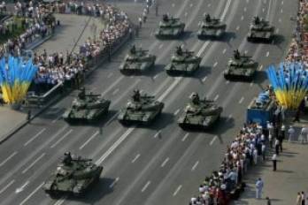 Грузинские военные встретят участие в параде в Девай самостоятельности Украины