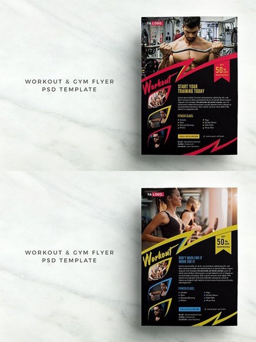 Workout Gym Flyer 1660309