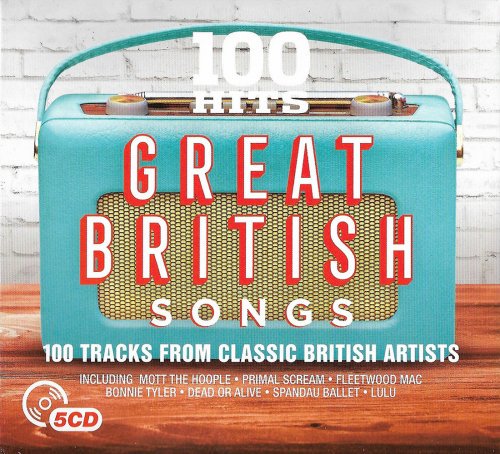 100 Hits - Great British Songs [5CD] (2017)