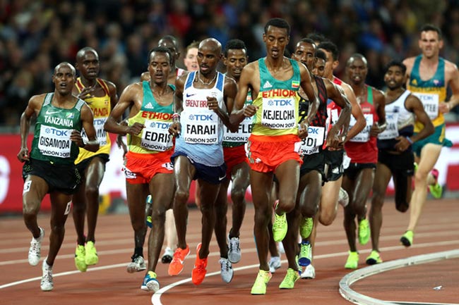 Эфиоп Муктар Эдрис – чемпион мира в беге на 5000 м