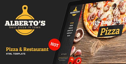 ThemeForest - Albertos v1.0 - Restaurant & Pizza HTML Template - 19795771