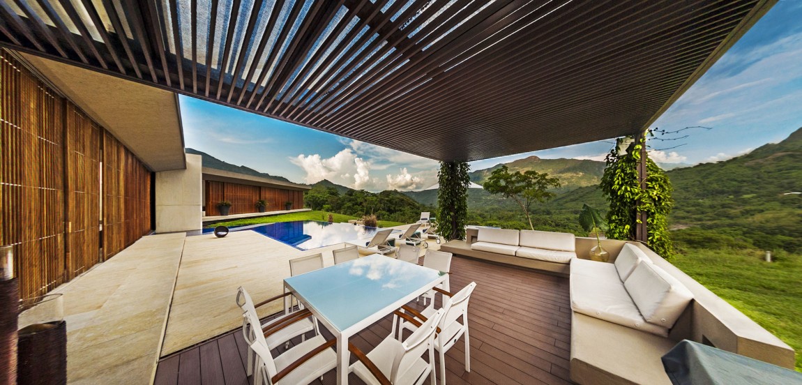 Роскошный и восхитительный дом 3 in payande hill, где мир на ладони в окружении фантастических пейзажей и фиолетовых закатов, колумбия