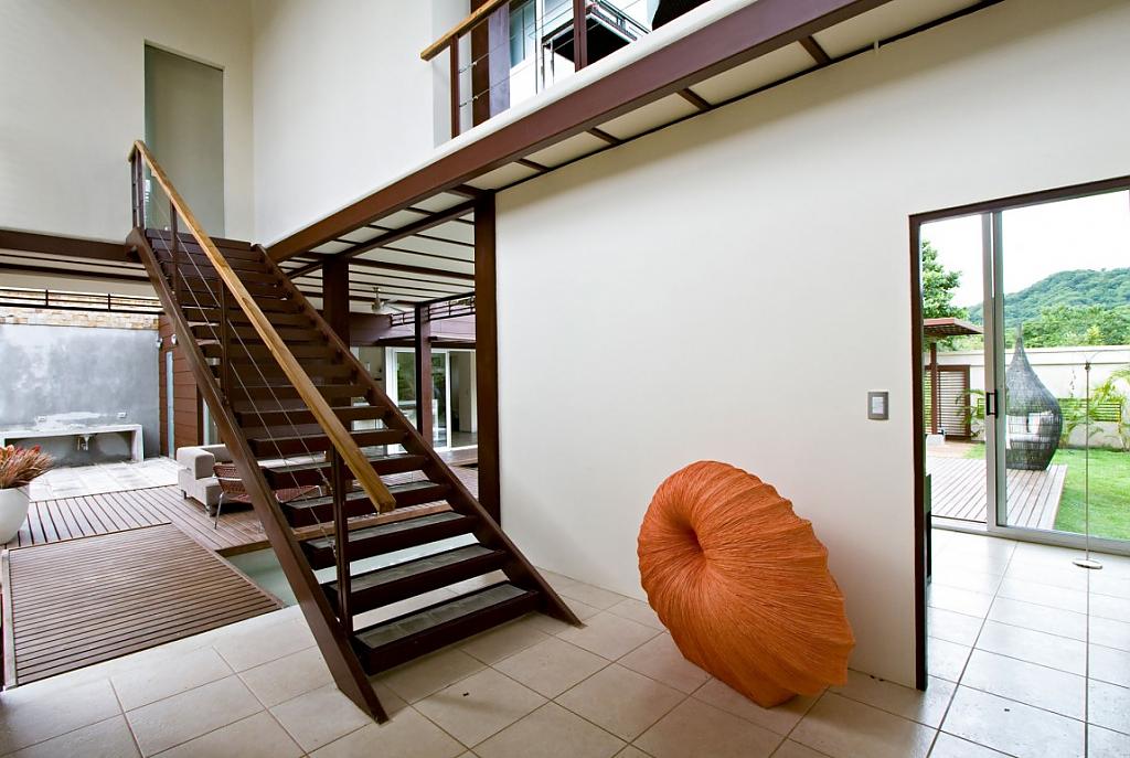 Экологически безопасный дом residence orizon от компании andres serpa, плайя-гранде, коста-рика
