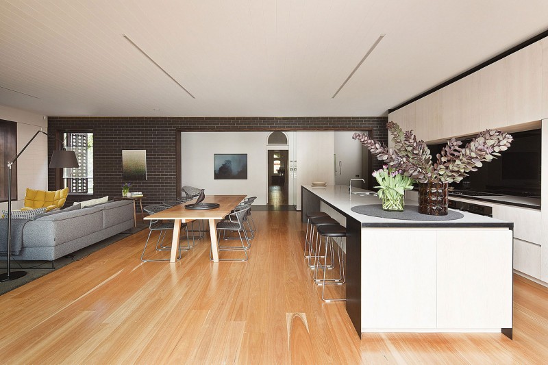 Современный замок twin peaks residence — стильный интерьер за брутальным фасадом, австралия