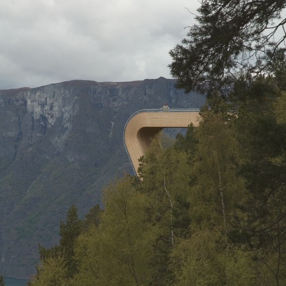 Дорога в облака – смотровая площадка the aurland lookout от todd saunders и tommie wilhelmsen, норвегия
