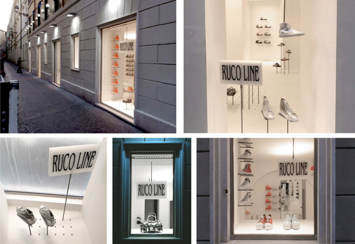 Дизайн обувного магазина ruco line: белоснежная элегантность от мастера jean nouvel, рим
