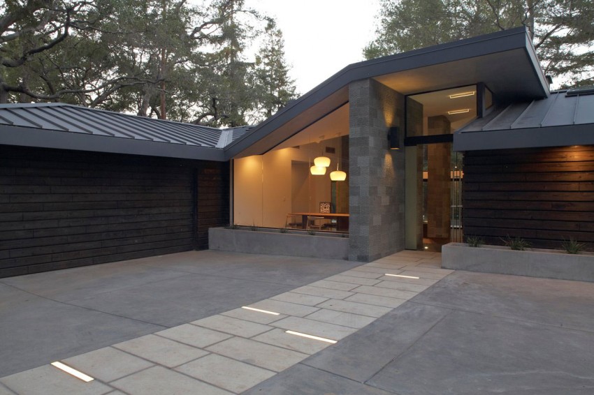 Дом в калифорнийском стиле: оригинальная реконструкция ранчо 50-х годов от арт-мастерской (fer) studio