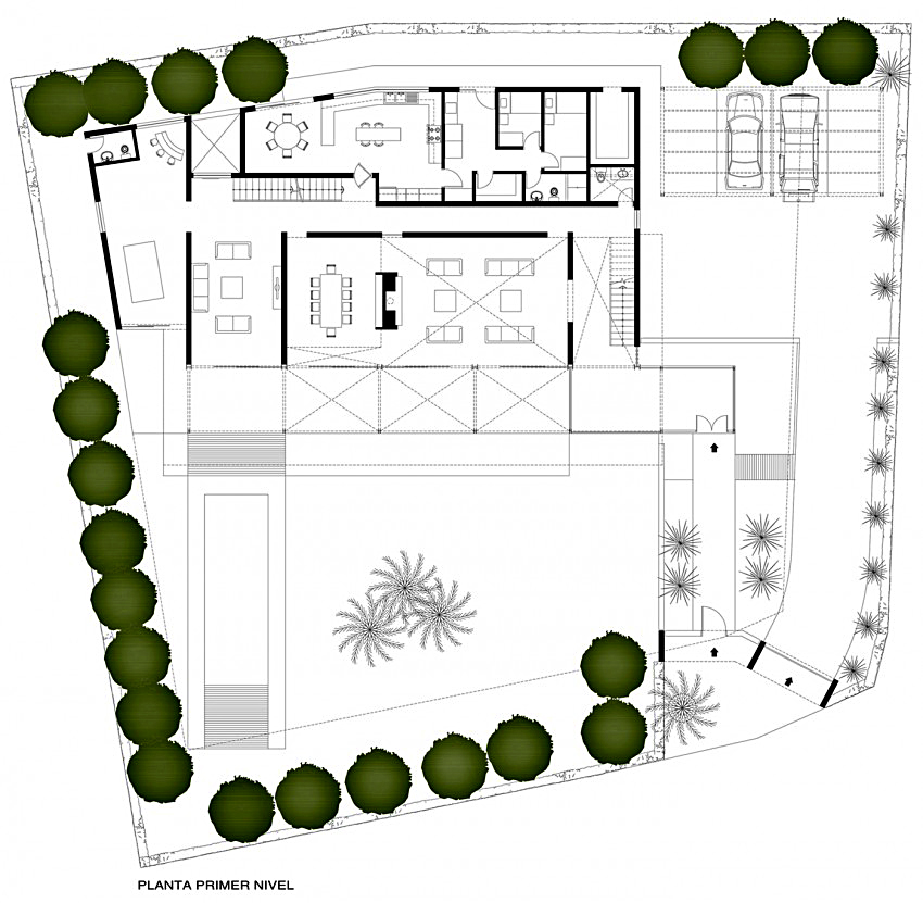 Восхитительный особняк casa bk — гимн роскоши и открытому пространству от domenack arquitectos, лима, перу
