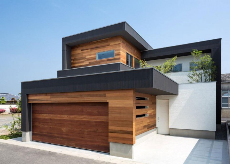 Великолепный частный дом в стиле современного японского минимализма