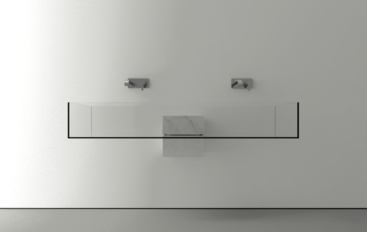 Минималистская ванная комната: раковина с нереальным внешним видом – kub basin