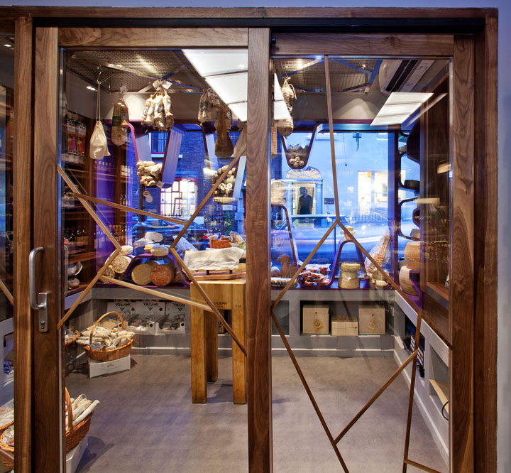 Итальянские деликатесы на британских островах — элегантный магазин в классическом стиле dunne #038; crescenzi casa