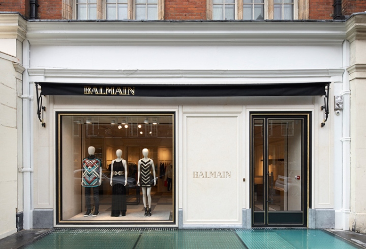 Новый сетевой магазин одежды и аксессуаров balmain – современная классика от joseph dirand, лондон