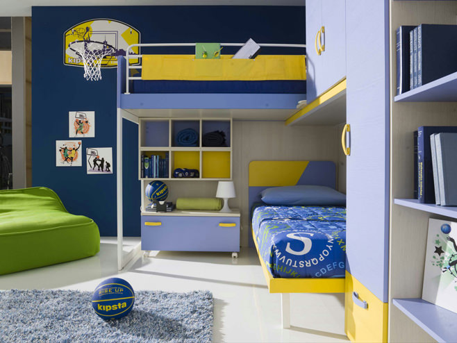 Как грамотно оформить детскую комнату для двоих мальчиков – замечательные варианты дизайнерских интерьеров