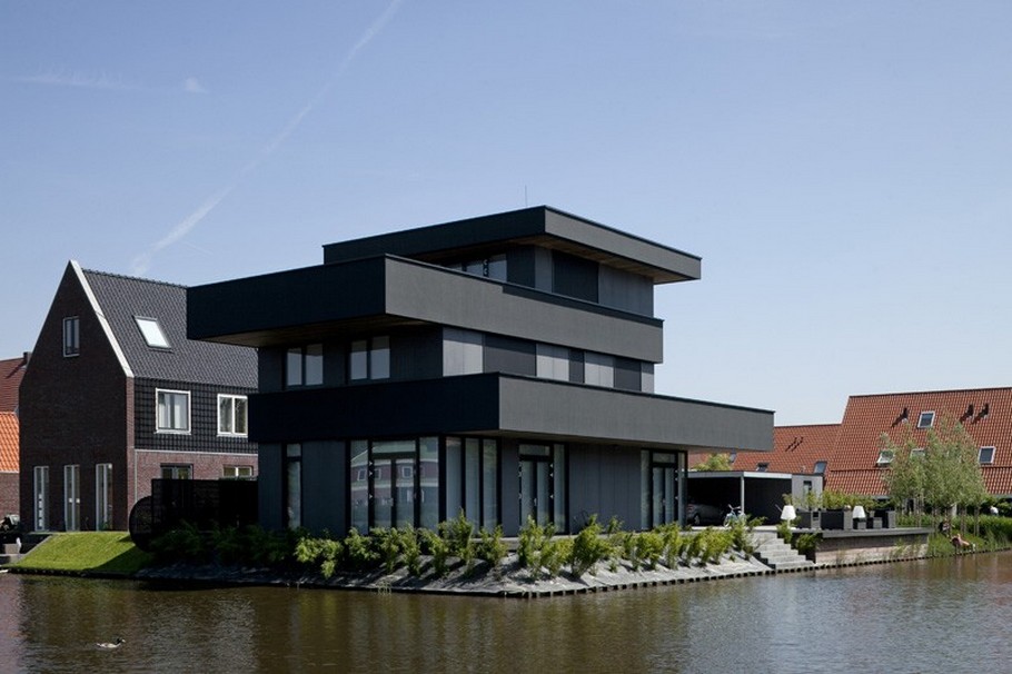 Великолепная villa ypenburg iii от дизайн-студии bbvh architecture, гаага, нидерланды