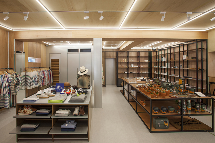 Великолепный дизайн-проект мультибрендового сетевого магазина одежды platform place, сеул, южная корея