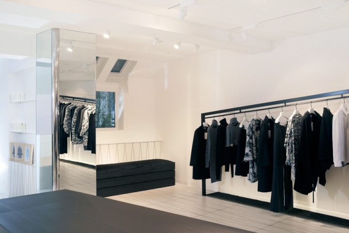 Необычный интерьер бутика chalayan — новый коммерческий формат от zcd architects, лондон