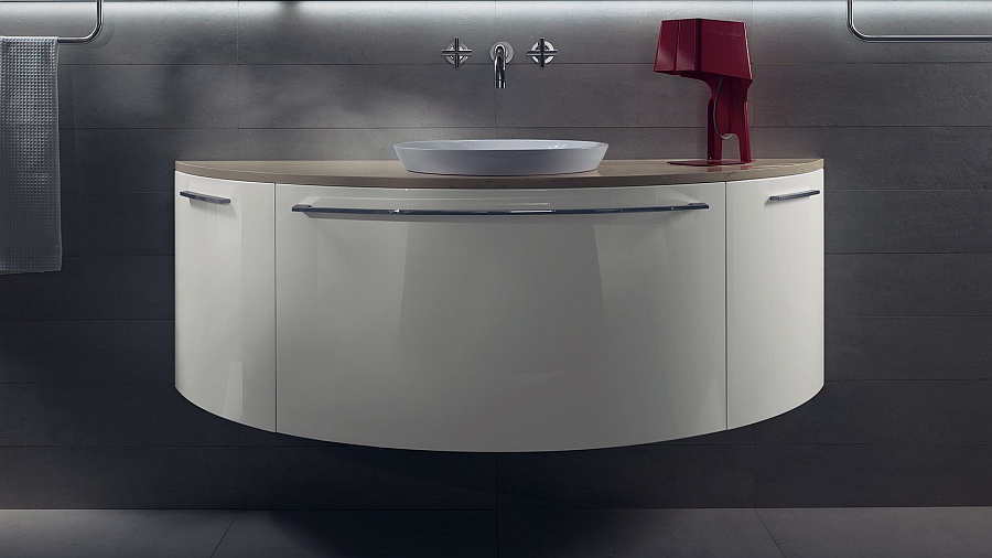 Итальянская дизайнерская мебель для ванной — воздушный минимализм от scavolini