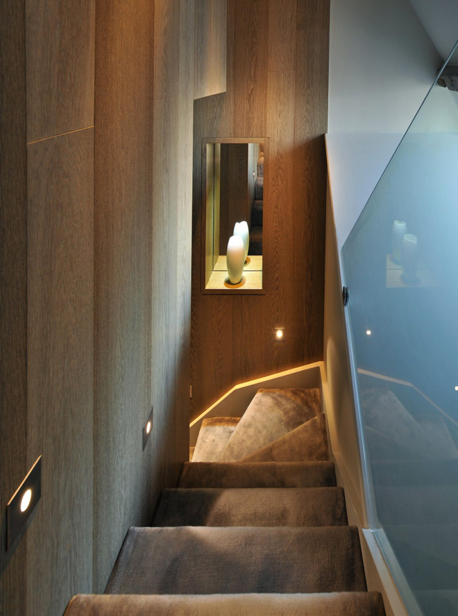 Замечательный интерьер st. pancras penthouse apartment от студии tg – потрясающий вид на столицу