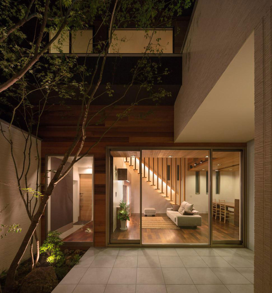 Деревянная фантазия великолепного house м4 в нагасаки от архитекторов architect show co