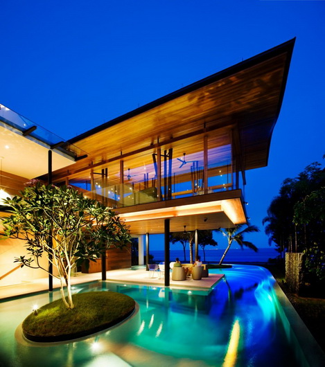 Эксклюзивный эко проект великолепного дома с потрясающим бассейном