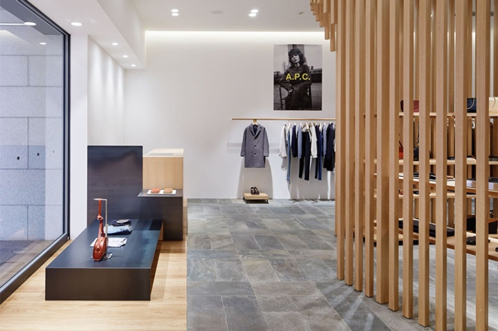 Необычный дизайн магазина одежды: частичка франции в сердце японии