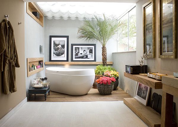 19 Проектов элегантных ванных: продуманная функциональность и лёгкий уход