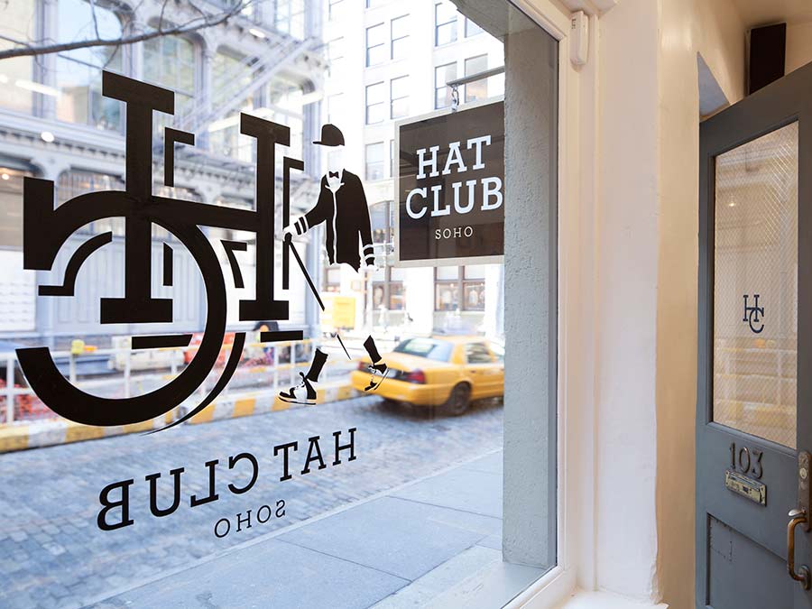 Необычный магазин головных уборов hat club soho
