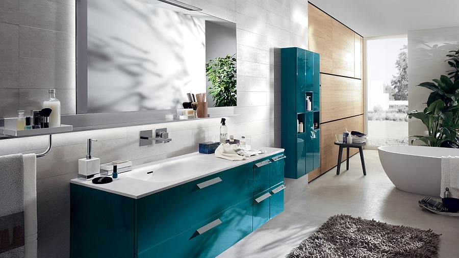 Итальянская дизайнерская мебель для ванной — воздушный минимализм от scavolini