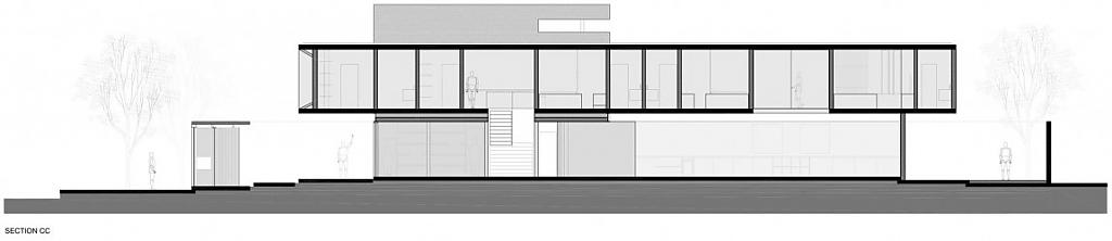 Проекты домов в стиле модерн: роскошный особняк из двух перпендикулярных блоков в сан-паулу