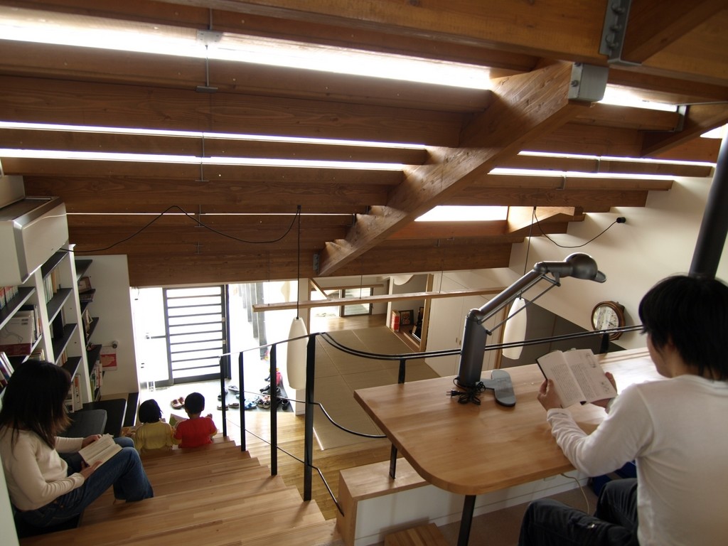 Причудливый «лестничный»; домик в японии – эпатажный проект от y+m design office