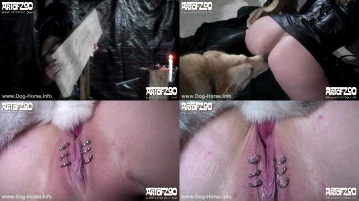 2198db608fae1dace222fb8164ada052 - ArtOfZoo - Vixen And Silvy - Dog Pleasure Slave / by ZooSection.Org
