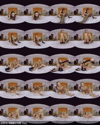 CzechVRFetish, CzechVR: Kristy Black & Sweet Cat (Czech VR Fetish 045 - Kristy Black & Sweet Cat) [Samsung Gear VR | SideBySide]